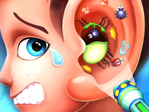 Ear Doctor Game - browser game screenshot