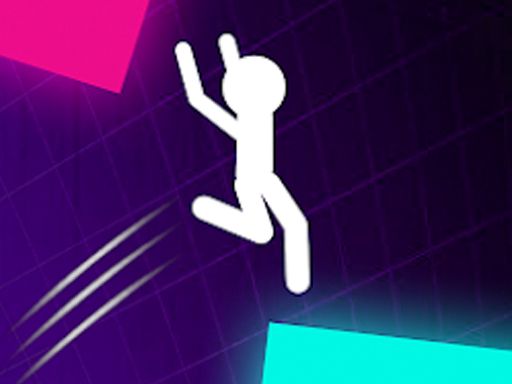 Stickman Dye Jump - browser game screenshot