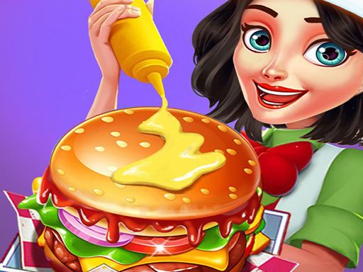 Burger Cooking Chef - browser game screenshot