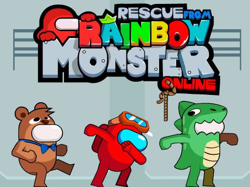 Rescue from Rainbow Monster Online - browser game screenshot