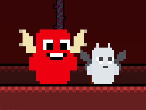Happy Devil and UnHappy Angel - browser game screenshot
