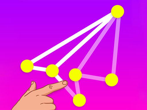 Connect Dots Game - browser game screenshot