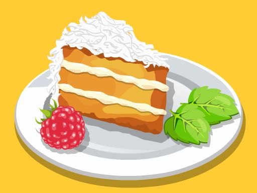 Almond coconut cake	 - browser game screenshot
