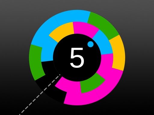 CircleJump  - browser game screenshot