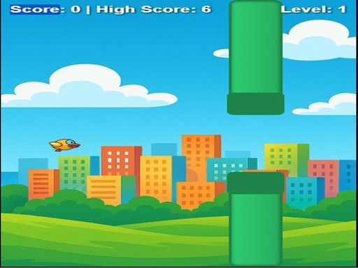 Zippy Bird - browser game screenshot