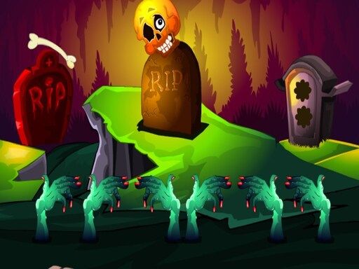 Grave Land Escape - browser game screenshot