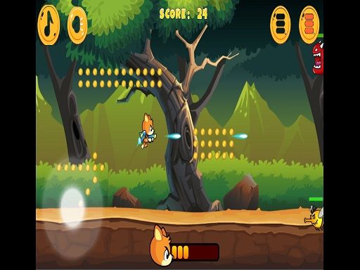 Heroic Barrage - browser game screenshot