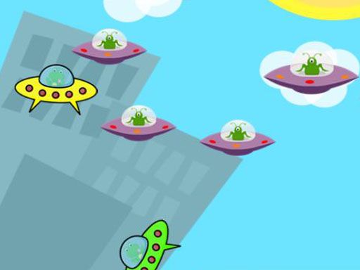 The SpaceCraft Alien Abduction Game - browser game screenshot