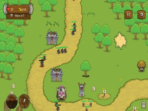 Castle Kingdom - browser game screenshot
