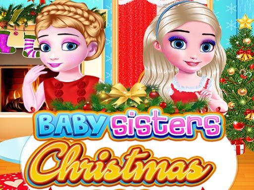 Baby Sisters Christmas Day - browser game screenshot