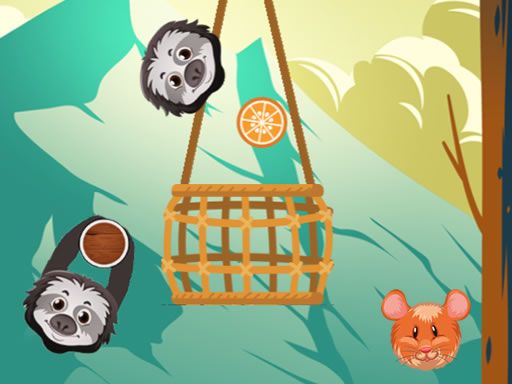 Slings to the Basket  - browser game screenshot