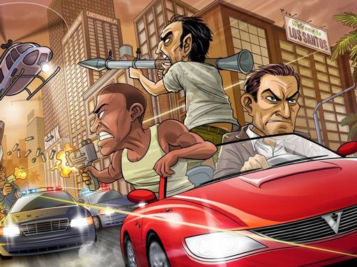 Police Chase Car - browser game screenshot