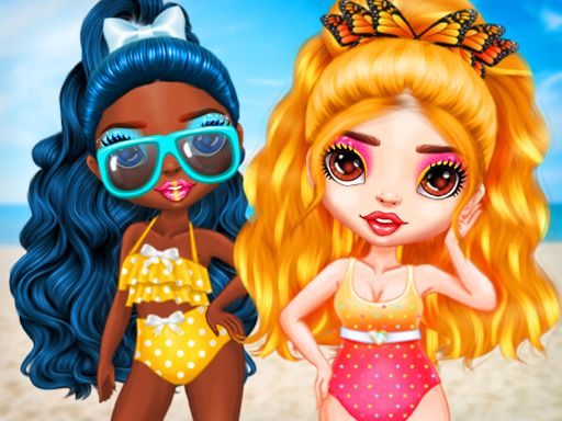 Beach Rainbow Season - browser game screenshot