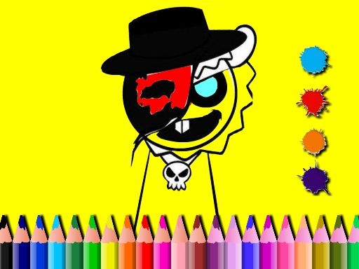 Sprunki Coloring Time - browser game screenshot