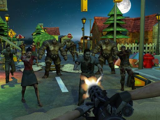 Player vs Zombie - browser game screenshot