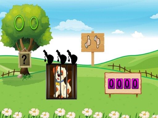 Cute Puppy Escape 2 Cute Puppy Escape 2 - browser game screenshot