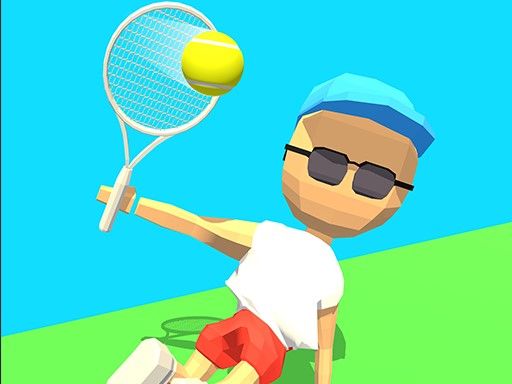 Tennis Mania - browser game screenshot