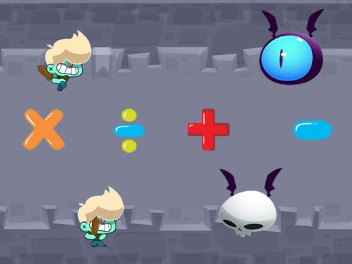 The Math Boy - browser game screenshot