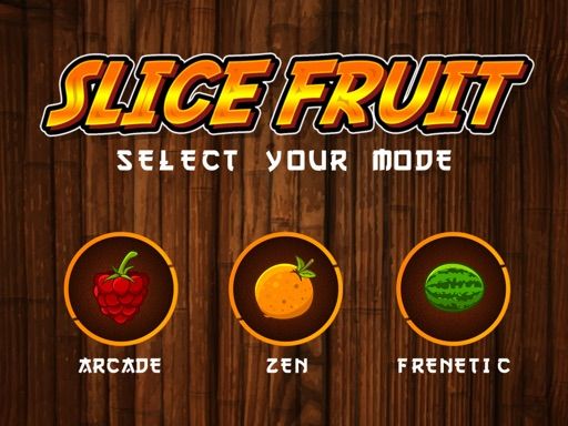Slice the Fruit - browser game screenshot