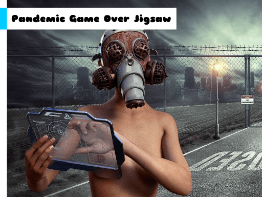 Pandemic Game Over Jigsaw - browser game screenshot