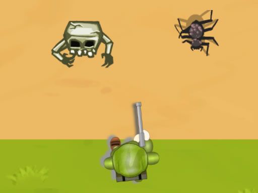 The Survivor - browser game screenshot