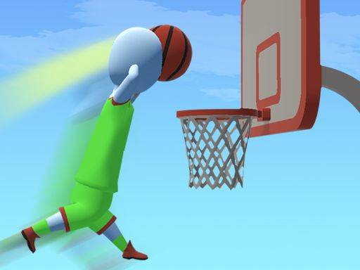 Tallman Dunk Rush - browser game screenshot