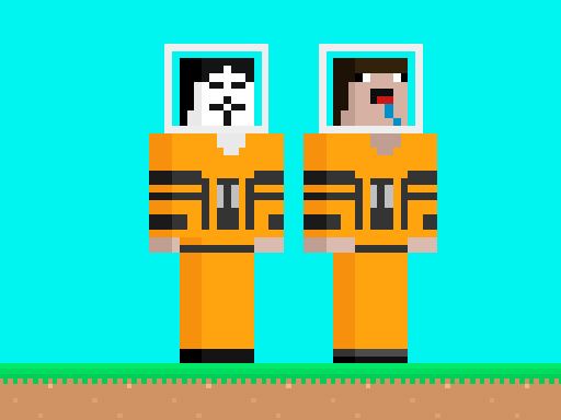 Noob vs Hacker Diver Suit - browser game screenshot
