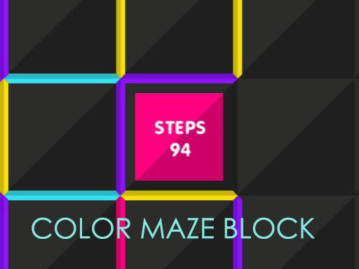 COLOR MAZE BLOCK COLOR MAZE BLOCK - browser game screenshot