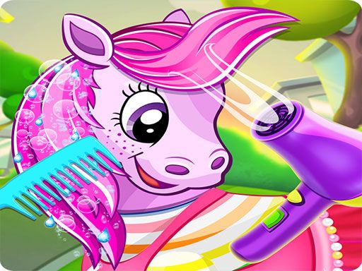 pet pony salon pet pony salon - browser game screenshot