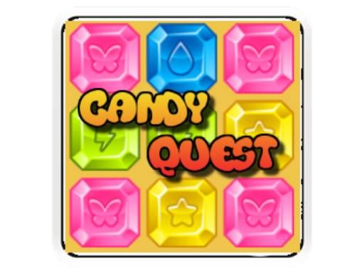 Candy Quest - browser game screenshot