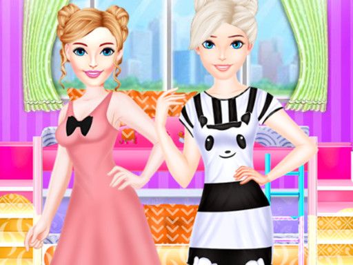 Sisters Bunk Bed Design 2 - browser game screenshot