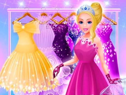 Cinderella Dress Up - browser game screenshot