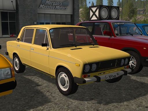 Russian Cars Jigsaw Russian Cars Jigsaw - browser game screenshot