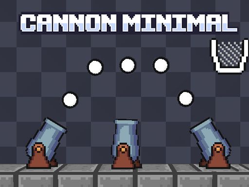 Cannon Minimal - browser game screenshot