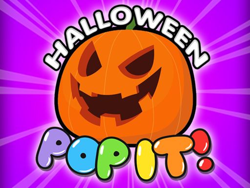 Halloween Pop It - browser game screenshot