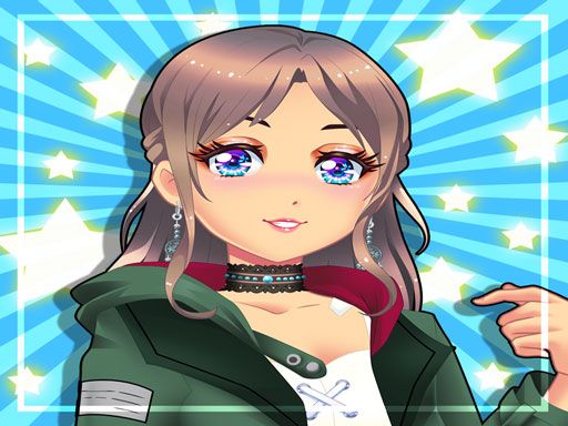 Anime Girls Fashion - browser game screenshot