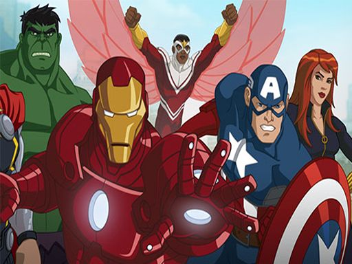 Avengers Bubble Shooter - browser game screenshot