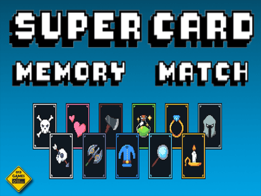 Super Card Memory Match - browser game screenshot