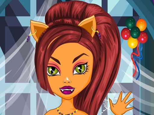 Monster High Wedding - browser game screenshot