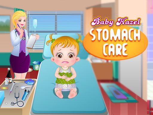 Baby Hazel Stomach Care - browser game screenshot