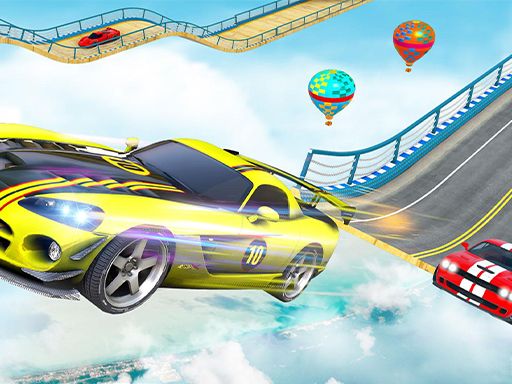 Mega Ramp Car Stunt 3D Car Stunt Game - browser game screenshot