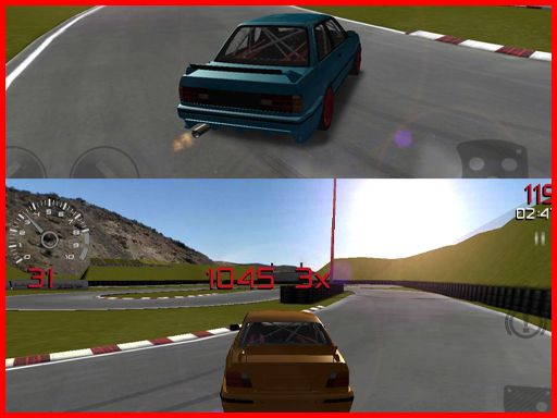Drift Track Racing - browser game screenshot