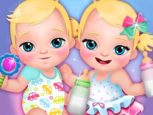 My New Baby Twins - browser game screenshot