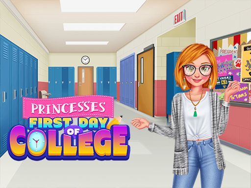 Princesses First Days Of College  - browser game screenshot