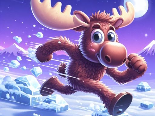 Gravity Moose - browser game screenshot