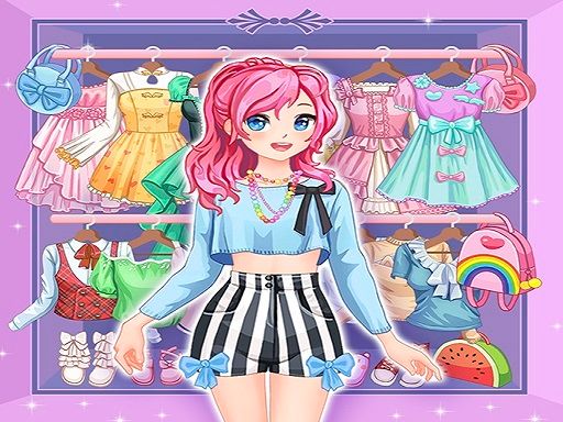 Anime Kawaii : Cute Dress Up Game - browser game screenshot
