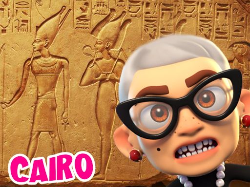 Angry Gran Cairo - browser game screenshot