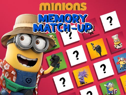 Minions Memory Match Up Minions Memory Match Up - browser game screenshot