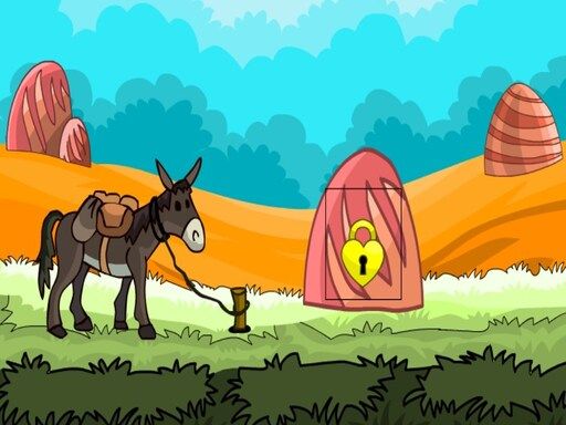 Rescue The Donkey - browser game screenshot