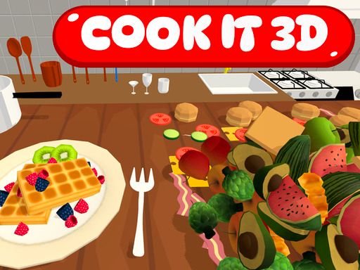 Cook it 3D - browser game screenshot
